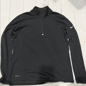 Nike Dri Fit Quarter Zip long sleeve shirt